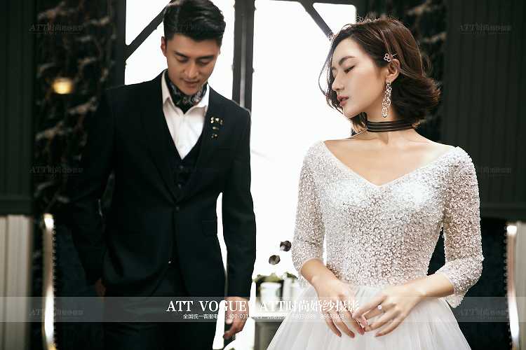 浪漫海滩婚纱照