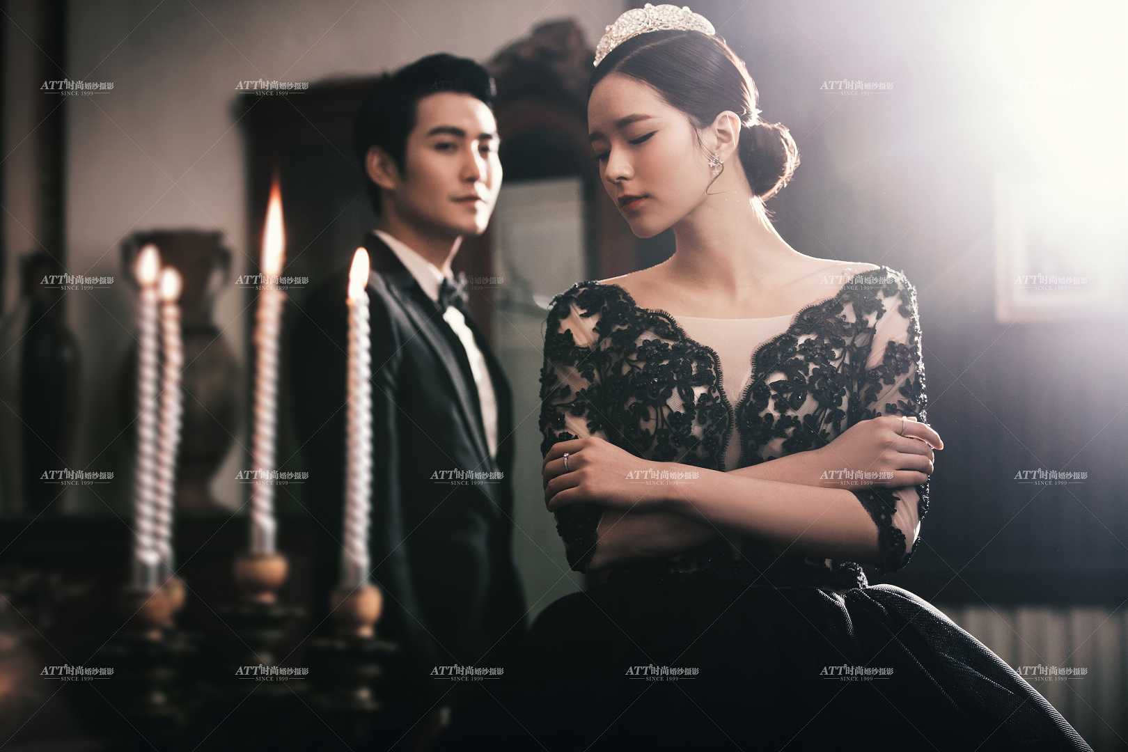 石家庄婚纱摄影哪家好，ATT打造完美新娘妆